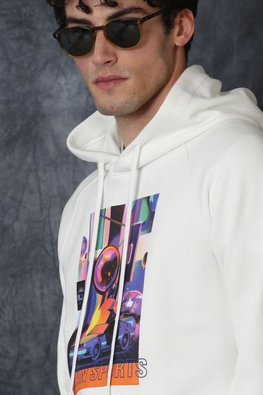 General Men's Sweatshirt Off White - photo 4