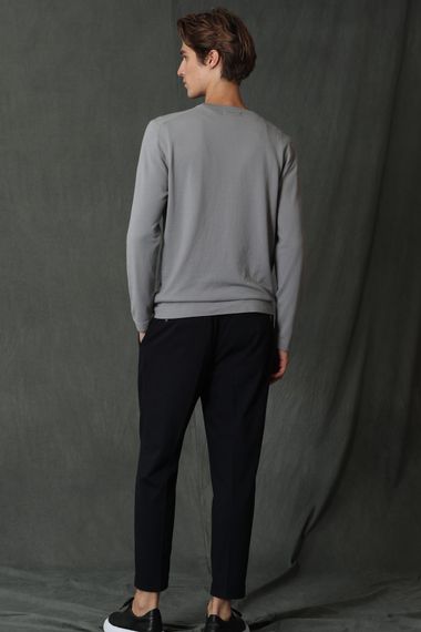 Star Men's Sweater Light Gray - photo 5