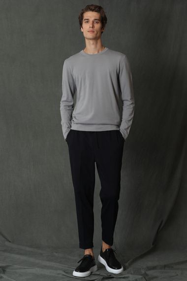 Star Men's Sweater Light Gray - photo 2