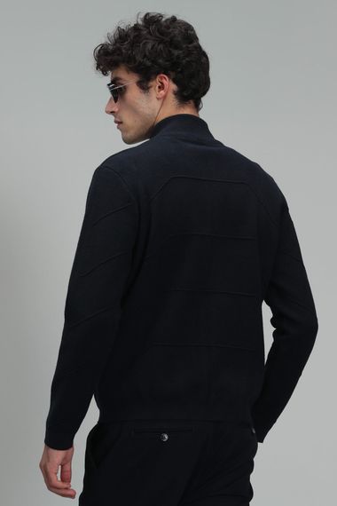 Amir Men's Cardigan Navy Blue - photo 5