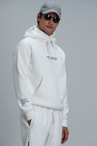 Luis Men's Sweatshirt Off White - photo 5