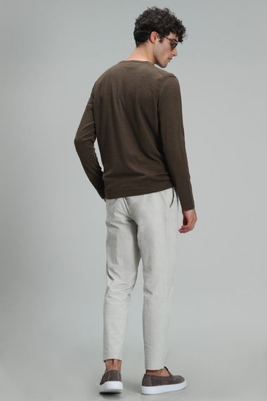 Star Men's Sweater Camel Hair - photo 5