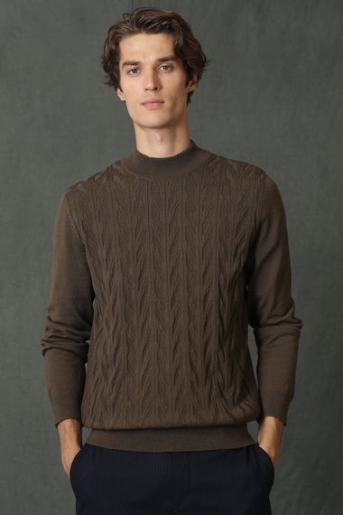 Talon Men's Sweater Camel Hair - photo 3