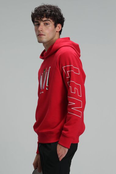 Harvey Men's Sweatshirt Red - photo 4