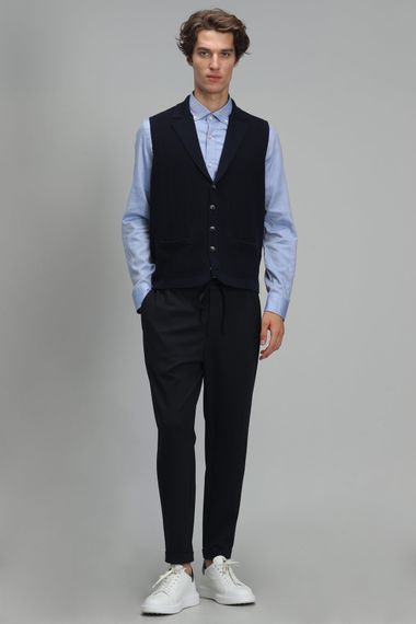 Level V Neck Vest Navy Blue - photo 2