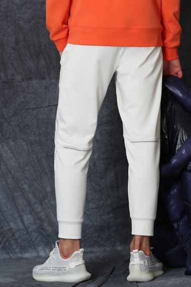 Glam Men's Tracksuit Bottoms Off White - photo 5