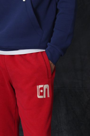 Jeremy Men's Tracksuit Bottoms Red - photo 4