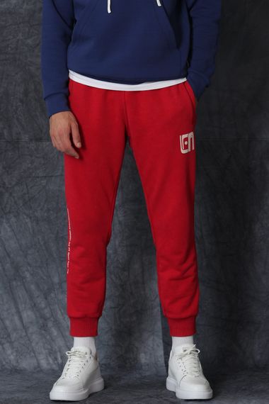 Jeremy Men's Tracksuit Bottoms Red - photo 2