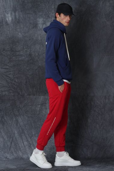 Jeremy Men's Tracksuit Bottoms Red - photo 3