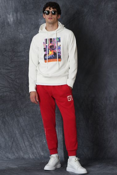 Jeremy Men's Tracksuit Bottoms Red - photo 1