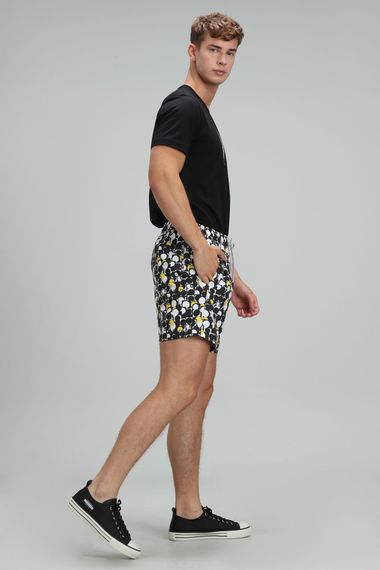 Geometric Men's Swim Shorts Black - photo 5