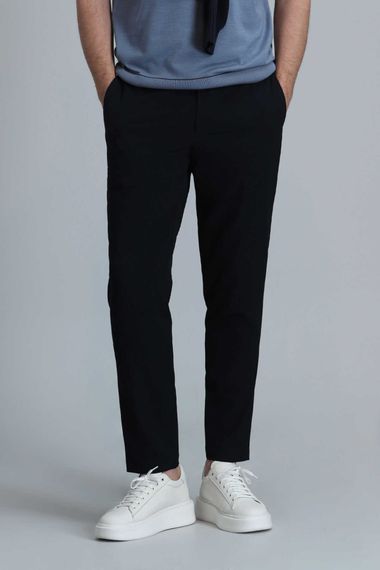 Glen Smart Erkek Chino Pantolon Slim Fit Lacivert - صورة 2