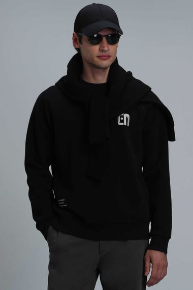 Owen Erkek Sweatshirt Siyah - fotoğraf 5