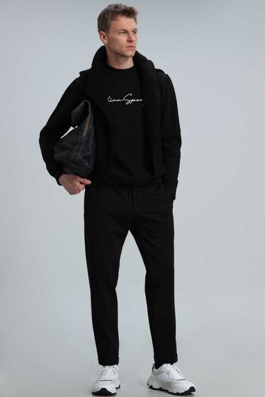 Lowe Erkek Sweatshirt Siyah - fotoğraf 4