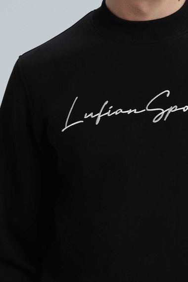 Lowe Erkek Sweatshirt Siyah - fotoğraf 3