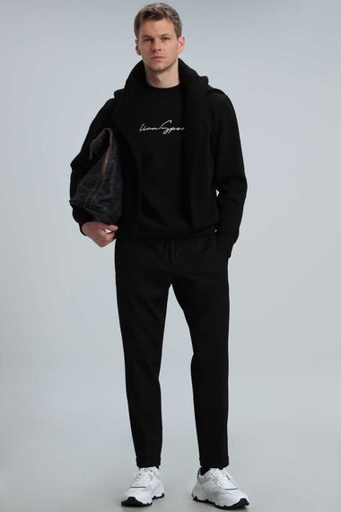 Lowe Erkek Sweatshirt Siyah - fotoğraf 2