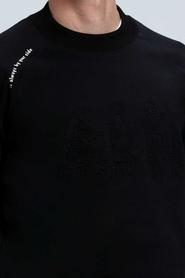 Bert Men's Sweatshirt Black - photo 3