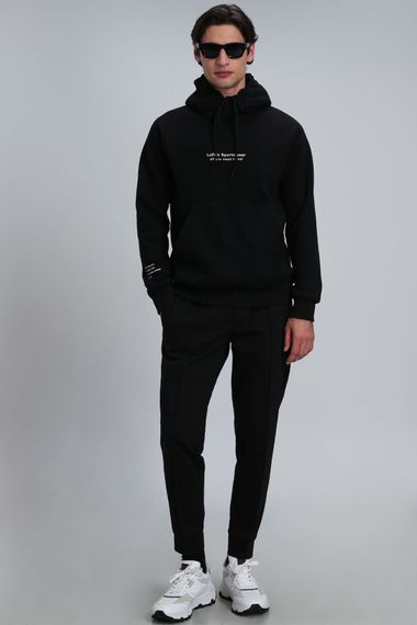 Luis Erkek Sweatshirt Siyah - fotoğraf 2