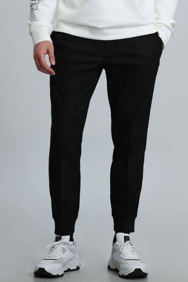 Andre Jogger Pantolon Slim Fit Siyah - fotoğraf 2