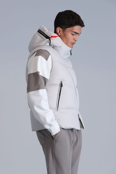 Emir Kaz Tüyü Erkek Yelek Taş - photo 5