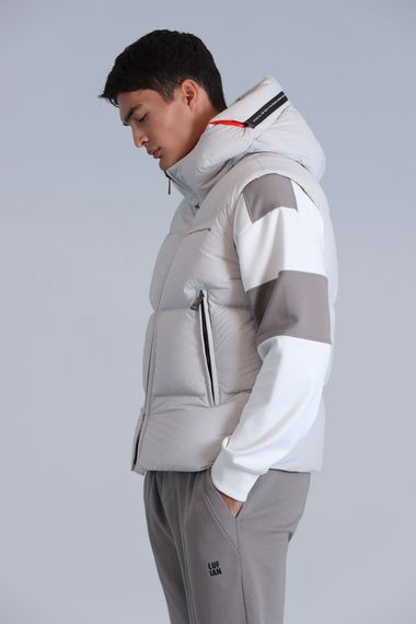 Emir Kaz Tüyü Erkek Yelek Taş - photo 3