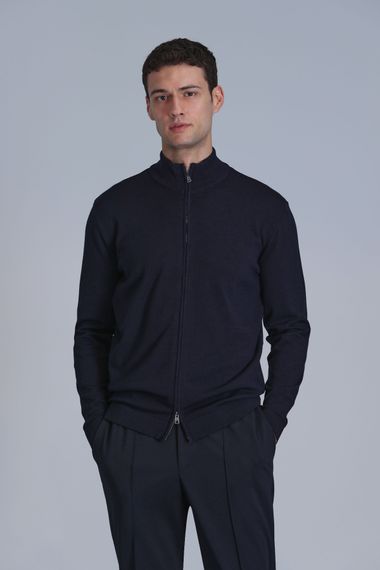 Force Erkek Hırka Lacivert - fotoğraf 3