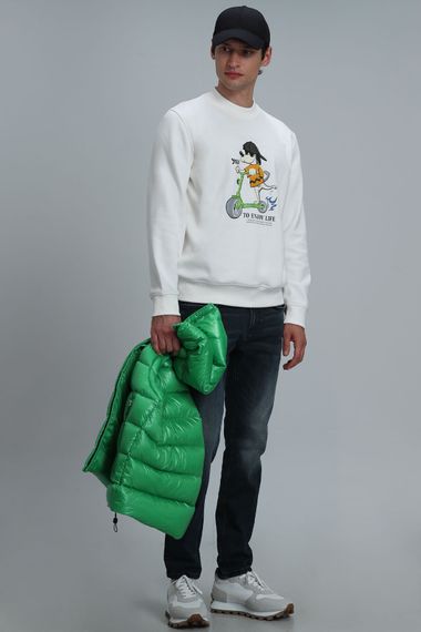 Чоловічий светр Igor, колір: блідий білий, розміри: M, L, XL, XXL, 3XL, 4XL - фото 3