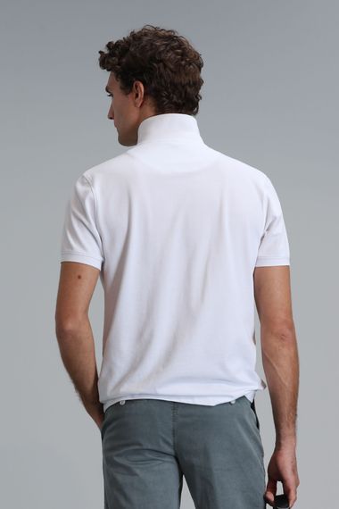 Laon Smart Erkek Polo Tişört Beyaz - fotoğraf 5