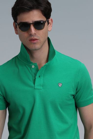 Laon Smart Men's Polo Shirt Light Green in Various Sizes S-XXL - photo 3