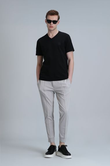 Tuna Modern Grafik T- Shirt Siyah - fotoğraf 4