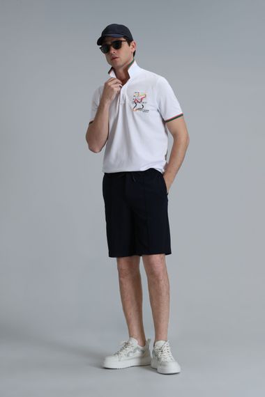Kıng Smart Erkek Polo Tişört Beyaz - fotoğraf 4