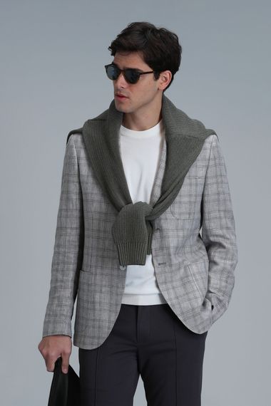 Dany Spor Erkek Blazer Ceket Slim Fit Gri - photo 1