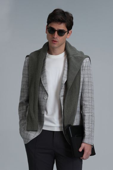 Dany Spor Erkek Blazer Ceket Slim Fit Gri - photo 3