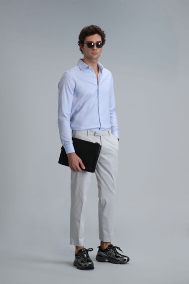 Мужская рубашка Madrıd комфортного кроя тёмно-синего цвета, размеры S-4XL - фото 4