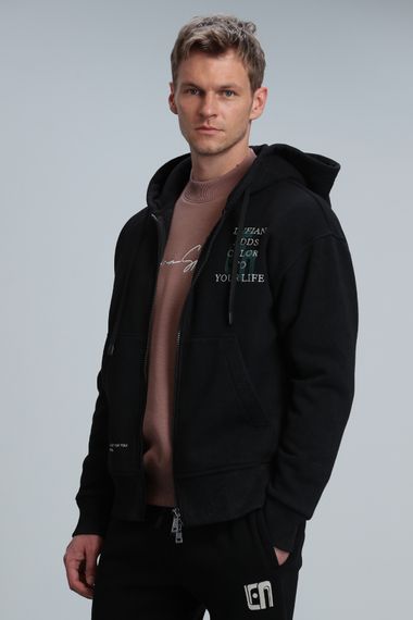 Черный спортивный костюм Victor Esofman, доступен в размерах S, M, L, XL, XXL - фото 3