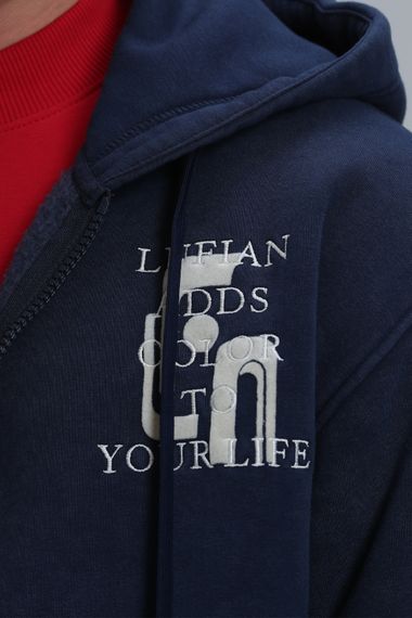 بدلة رياضية فيكتور توب باللون الأزرق الداكن - صورة 3