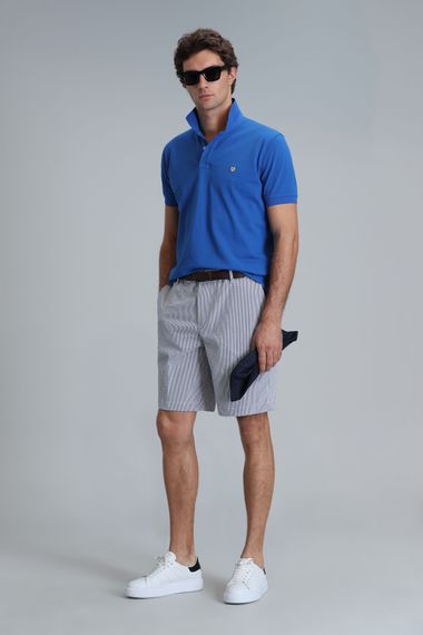 Laon Smart Erkek Polo Tişört Saks - fotoğraf 4
