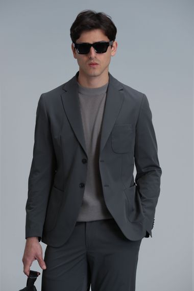 Mex Spor Erkek Blazer Ceket Slim Fit Yeşil - photo 5