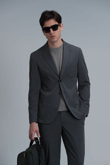 Mex Spor Erkek Blazer Ceket Slim Fit Yeşil - photo 1