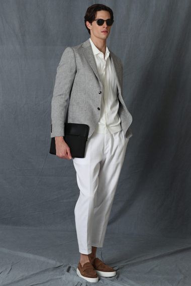 Philip Sports Men's Blazer Jacket Slim Fit Gray - photo 5