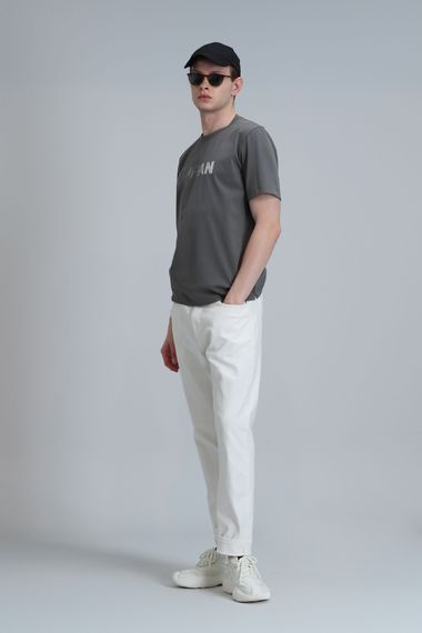 Benjamın Modern Grafik T- Shirt Yeşil - fotoğraf 4