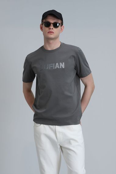 Benjamın Modern Grafik T- Shirt Yeşil - fotoğraf 5