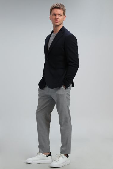 Pietro Sports Men's Blazer Jacket Slim Fit Navy Blue - photo 5