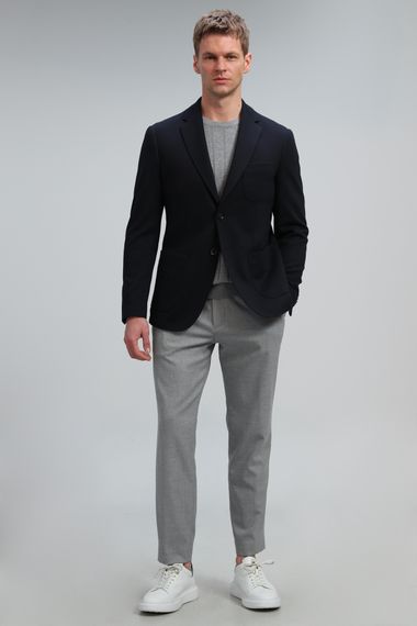 Pietro Sports Men's Blazer Jacket Slim Fit Navy Blue - photo 2