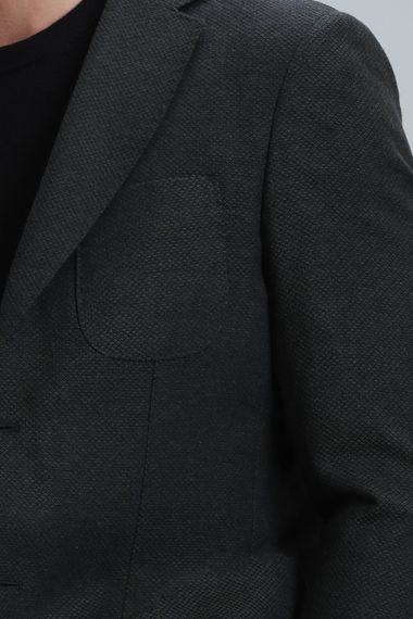 Greg Spor Erkek Blazer Ceket Slim Fit Yesil - fotoğraf 3