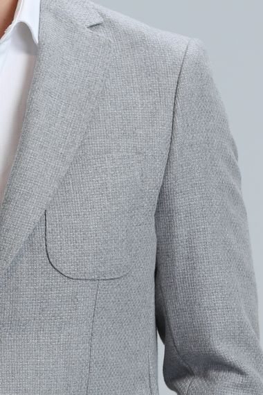 Gabriel Sports Men's Blazer Jacket Slim Fit Gray - photo 3