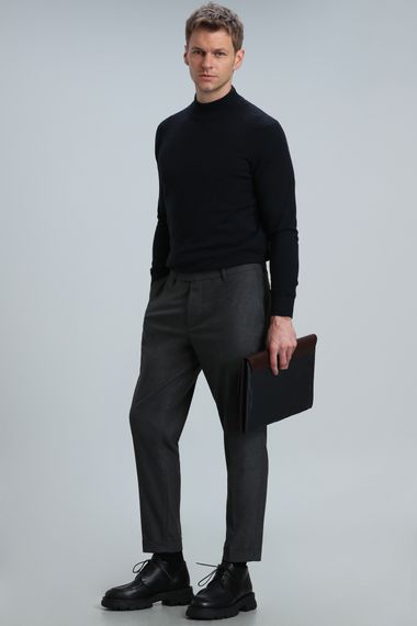 Port Yarim Fisherman Men's Sweater Navy Blue - photo 4