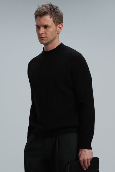 Time Tam Fisherman Men's Sweater Black - photo 3