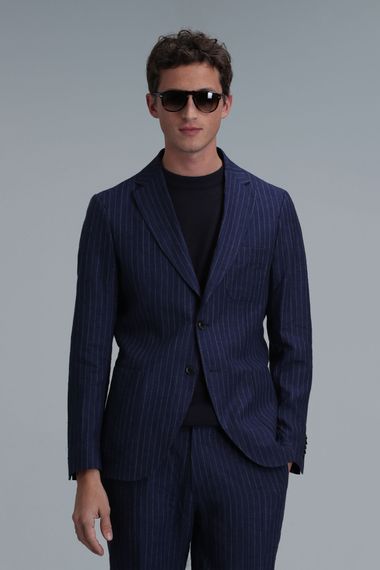 Jak Spor Erkek Blazer Ceket Slim Fit Lacivert - photo 3