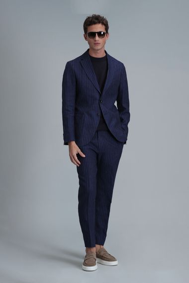 Jak Spor Erkek Blazer Ceket Slim Fit Lacivert - photo 2